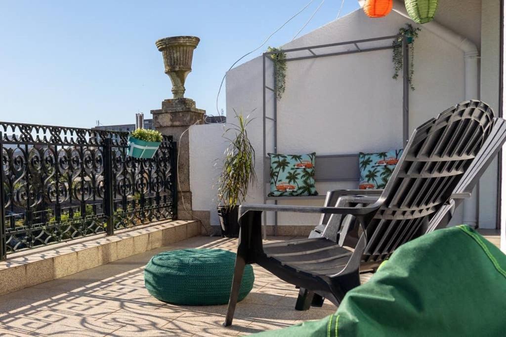Virtudes Terrace Apartment Porto Bagian luar foto