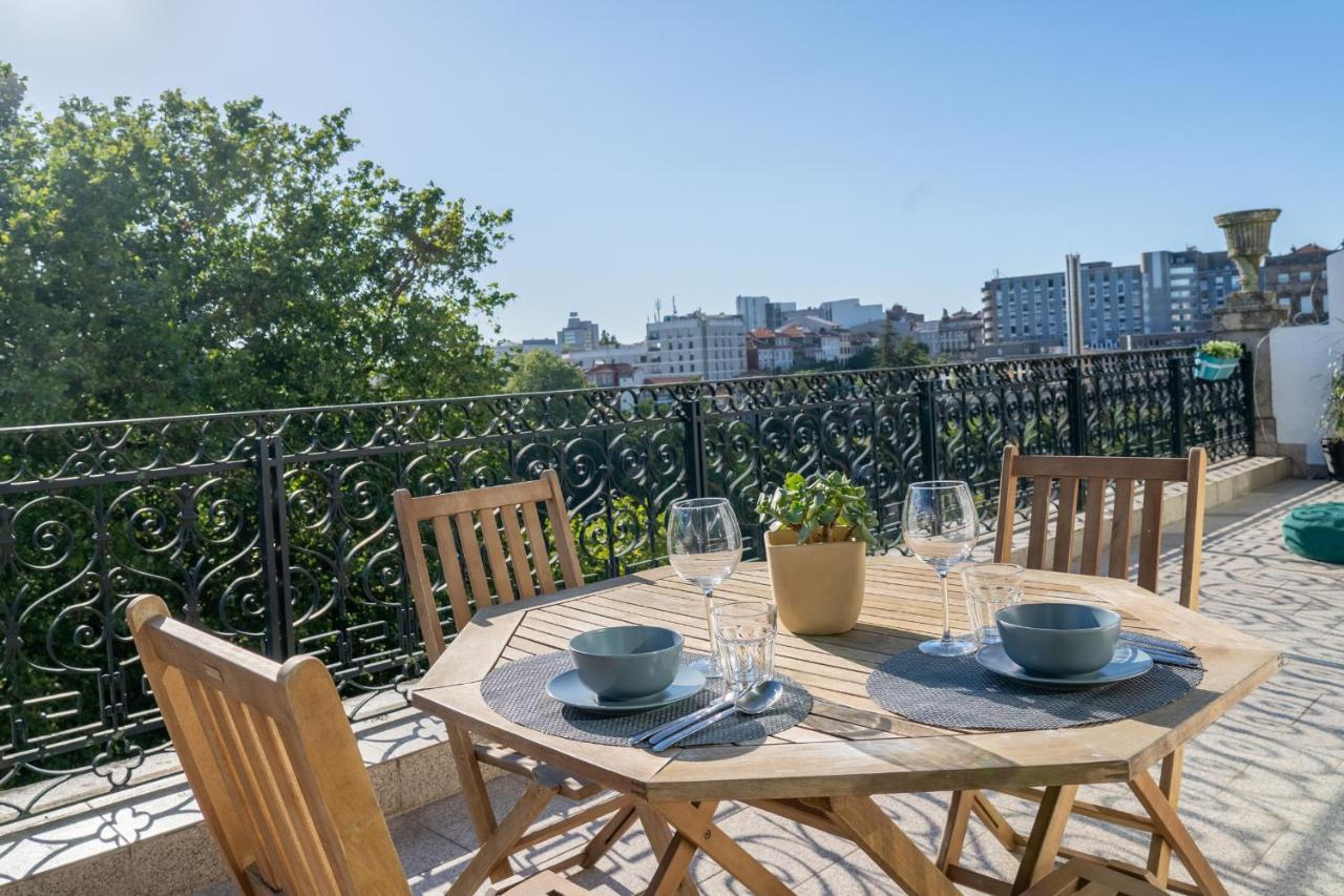 Virtudes Terrace Apartment Porto Bagian luar foto